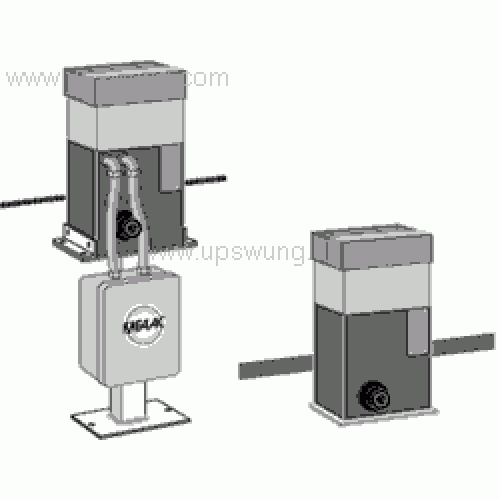 FAAC 844 ER Z16 Hydraulic Slide Gate Operator Rack and Pinon 115VAC 1098371